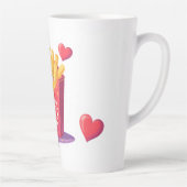 Süße Valentinstag-Fritten-Pun Milchtasse (Rechts)