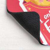 Süße Valentinstag-Fritten-Pun Mousepad (Ecke)