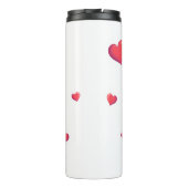 Süße Valentinstag-Fritten-Pun Thermosbecher (Rückseite)