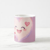 Süße Valentinstag-Herz-Kaffeetasse Kaffeetasse (Mittel)