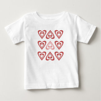 Süße Valentinstag-Herzen – Liebe & Romantik-Design Baby T-shirt
