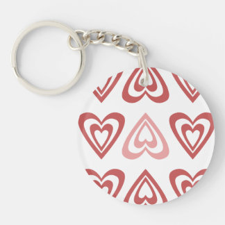 Süße Valentinstag-Herzen – Liebe & Romantik-Design Schlüsselanhänger