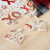 Süße Valentinstag-Hochlandkuh Puzzle (Seite)