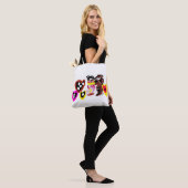 Süße Valentinstag-Puppen Tasche (Am Model)
