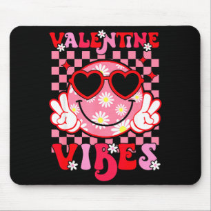 Süße Valentinstag-Stimmung Lächeln Gesicht Valenti Mousepad