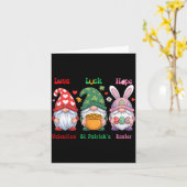 Süße Valentinstage St. Patrick Ostern Feiertage Ga Karte (Gelbe Blume)