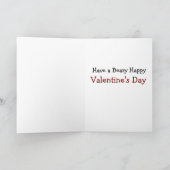 Süße Valentinstagskarte mit Bär Karte (Innenseite)