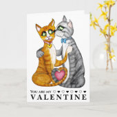 Süße Valentinstagskarten Karte (Gelbe Blume)
