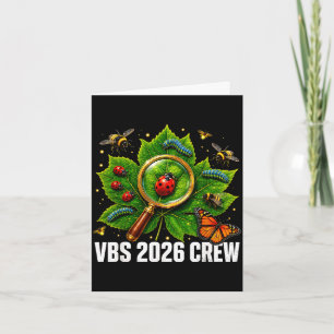 Süße VBS 2026 Hinterhofwanzen passende Ferien Karte