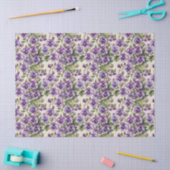 Süße Veilchen Blumen Seidenpapier (Basteln)