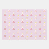 Süße Verandagans-Kleidung Geschenkpapier Set (Vorderseite 2)