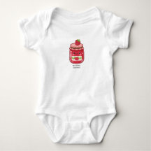 Süße Verbreitung Jam-Glas Baby-Body - Lustig G