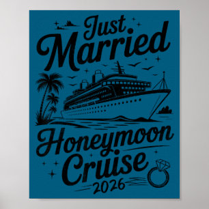 Süße verheiratete Hochzeitskreuzfahrt 2026 Neuverm Poster