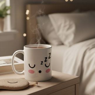 Süße verschlafene Morgen-Tasse Kaffeetasse