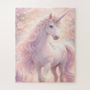 Süße, verspielte Pastell-Einhorn Puzzle
