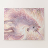 Süße, verspielte Pastell-Einhorn Puzzle (Horizontal)