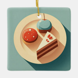 Süße Versuchungen Keramikornament