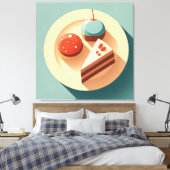 Süße Versuchungen Leinwanddruck (Insitu (Schlafzimmer))