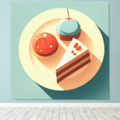 Süße Versuchungen Leinwanddruck (Insitu (Holzboden))