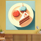 Süße Versuchungen Leinwanddruck (Insitu (Wohnzimmer))