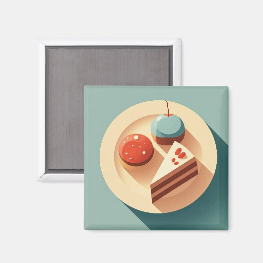 Süße Versuchungen Magnet (Vorderseite/Rückseite)