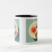 Süße Versuchungen Zweifarbige Tasse (Mittel)