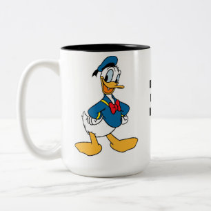 SÜSSE VERWANDTE VOLKSKUNSTENTE ENTE  ZWEIFARBIGE TASSE