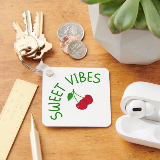 Süße Vibes Schlüsselanhänger (Schreibtisch)