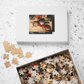 Süße viktorianische Katze 520 Teile Puzzle