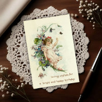 Süße Vintage 1908 Floral Mädchen Geburtstag