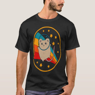 Süße Vintage-Argente-Hübsche Maus Retro-Haustierma T-Shirt