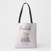 Süße Vintage-Blumen-Buch- Tasche (Vorderseite)