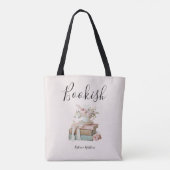 Süße Vintage-Blumen-Buch- Tasche (Rückseite)