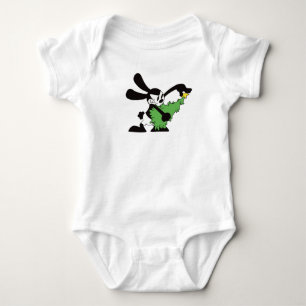Süße vintage Cartoon Weihnachten Baby Strampler