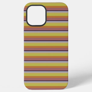 Süße Vintage-Farben Streifen iPhone 12 Pro Max Hülle