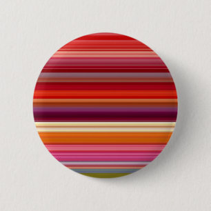 Süße vintage gestreifte Farben Button