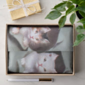 Süße Vintage-Kätzchen durchbrechen Geschenkpapier Seidenpapier (Geschenk)