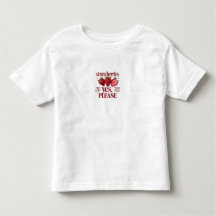 Süße Vintage-Kirsch-Kinder Weiß T-Shirt