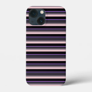 Süße vintage schwarze graue Streifen Case-Mate iPhone Hülle