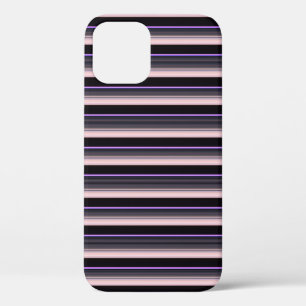 Süße vintage schwarze graue Streifen Case-Mate iPhone Hülle