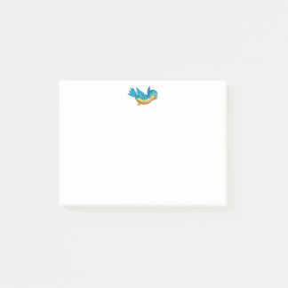 Süße Vintage-Vogel-Post-it-Notizen Post-it Klebezettel