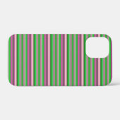 Süße violette grüne Streifen Case-Mate iPhone Hülle (Rückseite (Horizontal))