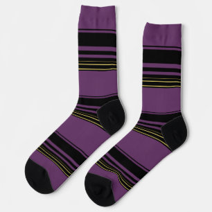 Süße violette Streifen Socken