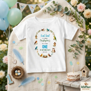 Süße Vögel 1. Geburtstagsfeier – Lustige Kinder Baby T-shirt