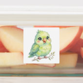 Süße Vögel Etiketten (Befestigt)