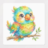 Süße Vögel Etiketten (Design 2)