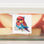 Süße Vögel Etiketten (Befestigt)