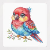 Süße Vögel Etiketten (Design 1)