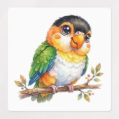 Süße Vögel Etiketten (Design 2)