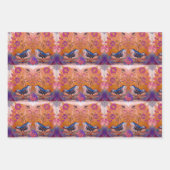 Süße Vögel Geschenkpapier Set (Vorderseite)